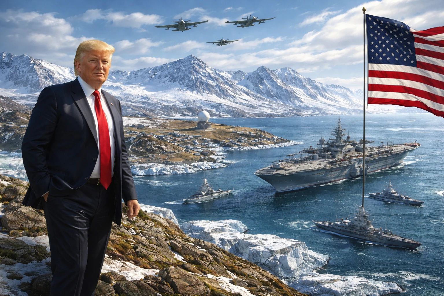 Трамп заявил, что НАТО станет более грозным, если Гренландия будет у США
