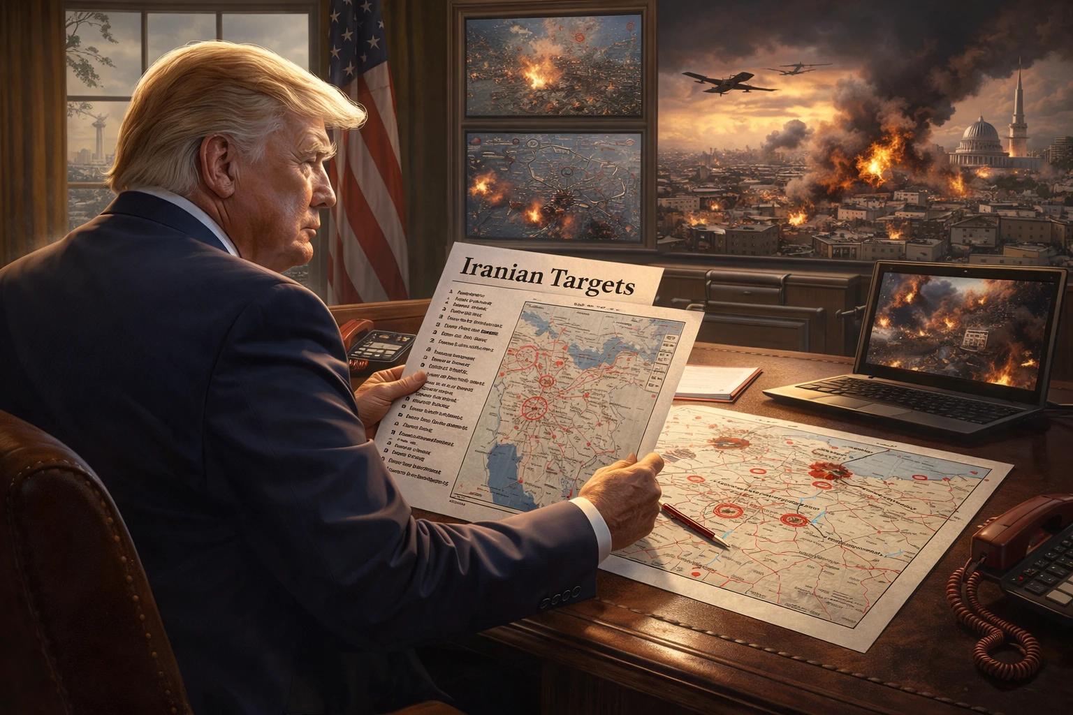 Трамп получил список из 50 целей в Иране на фоне угроз ударами и роста числа жертв протестов