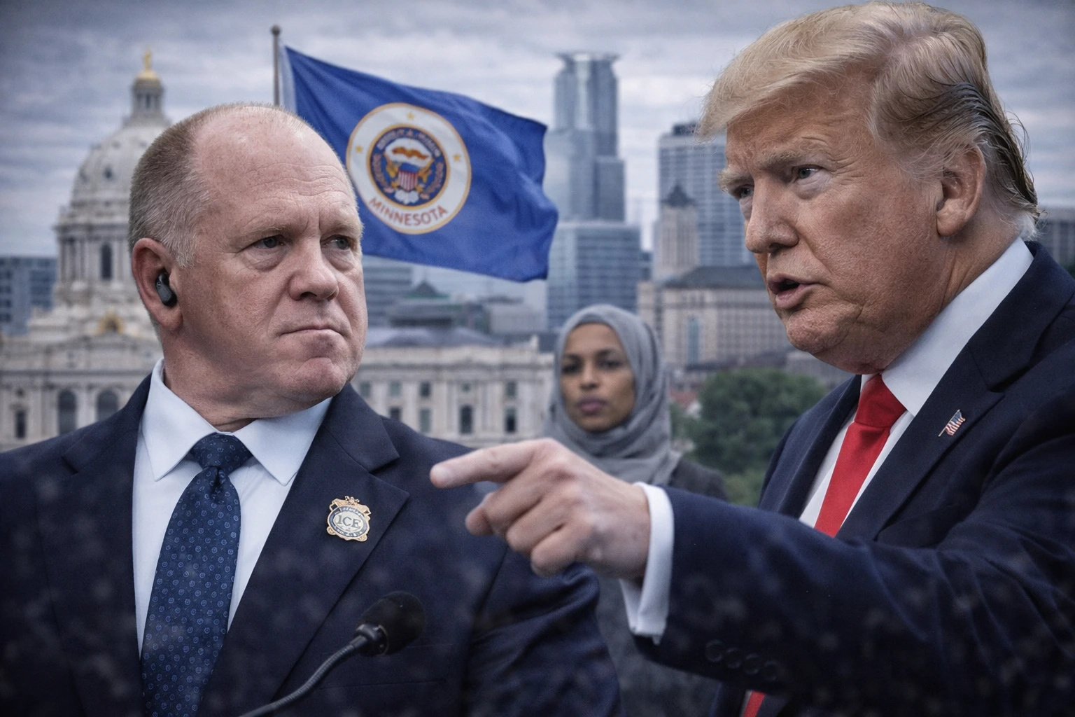 Трамп отправляет “пограничного царя” в Миннесоту