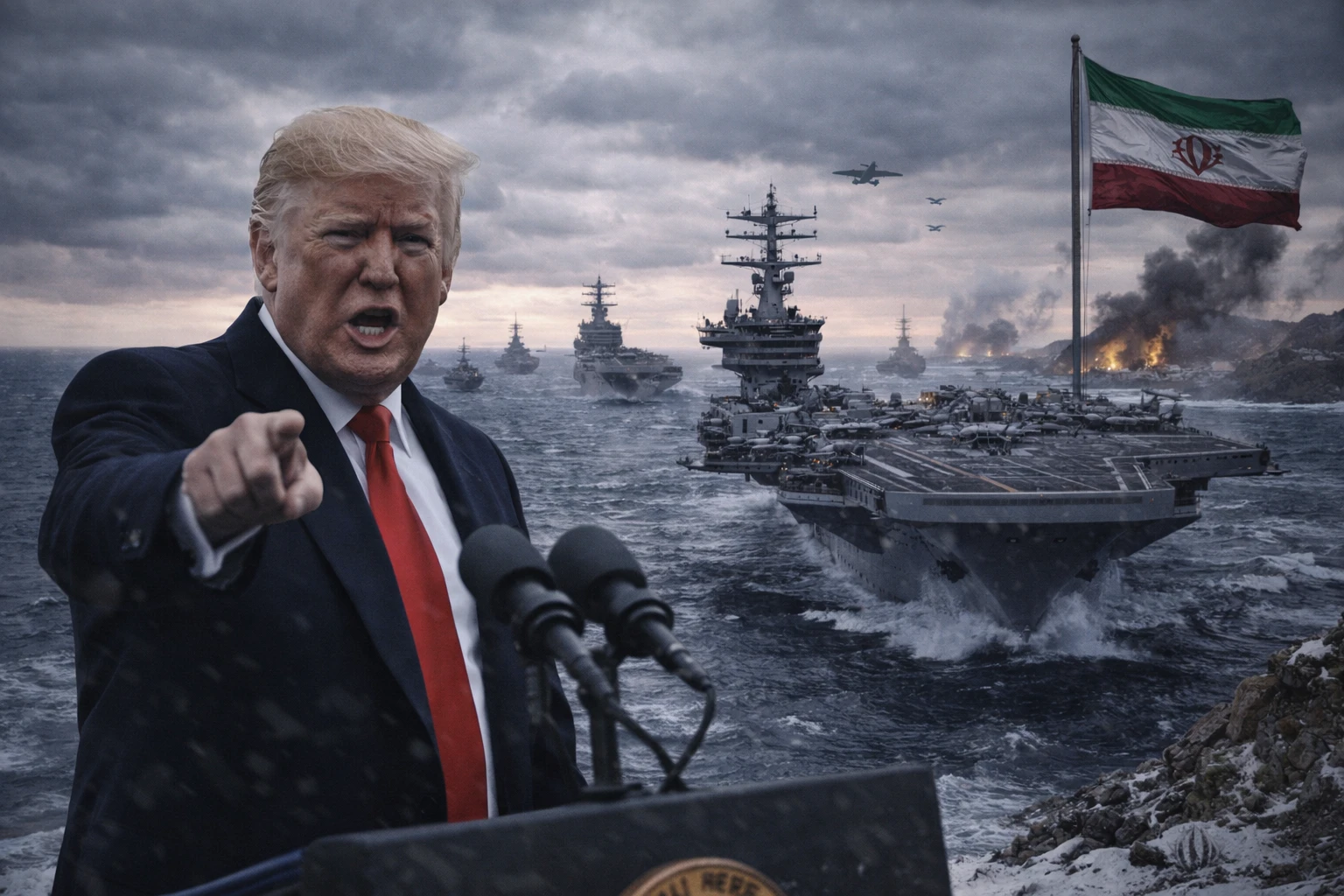Трамп пригрозил Ирану разрушительной атакой, если страна не пойдет на “ядерную сделку”