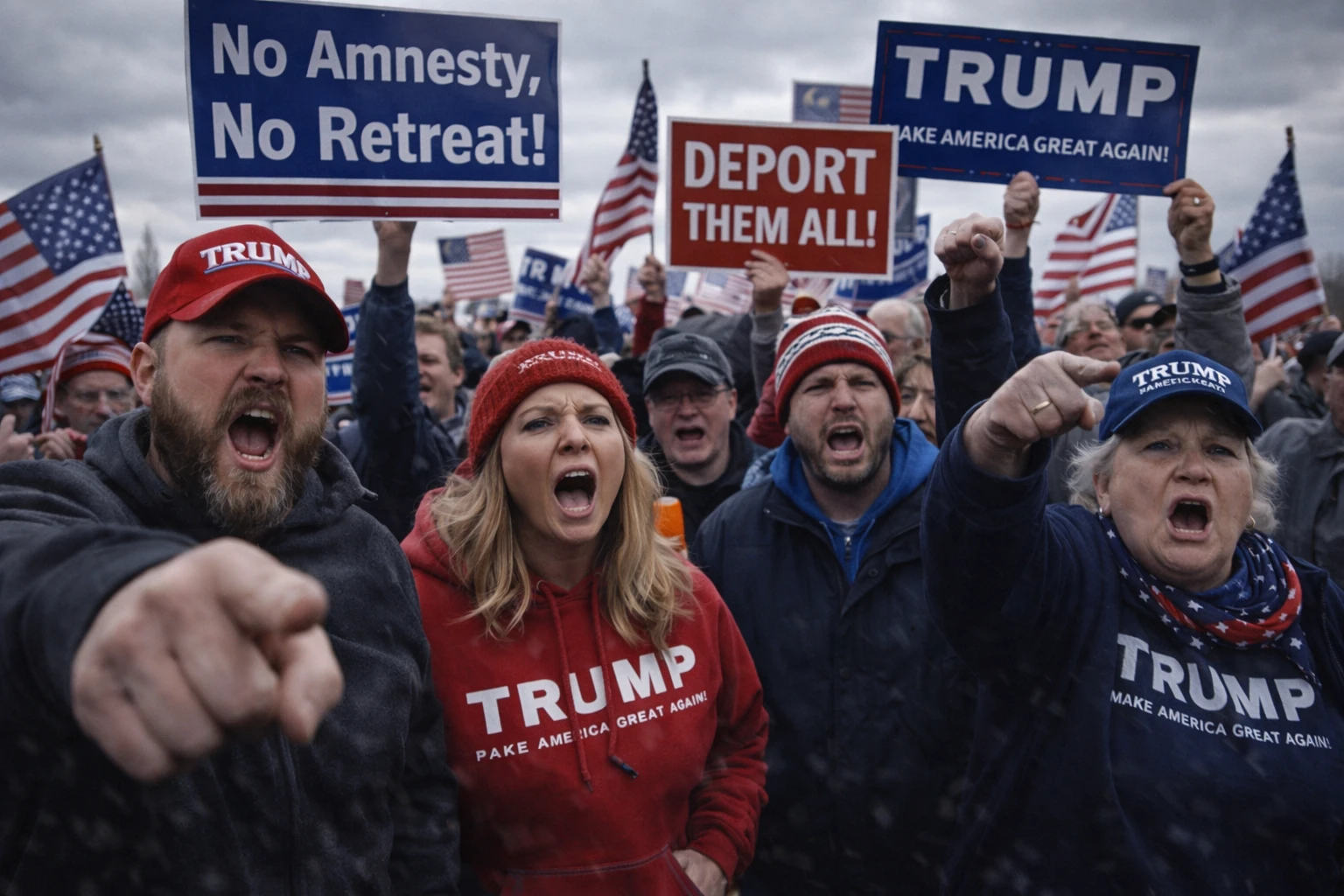 MAGA в ярости: Трамп отступил от политики массовых депортаций в Миннесоте
