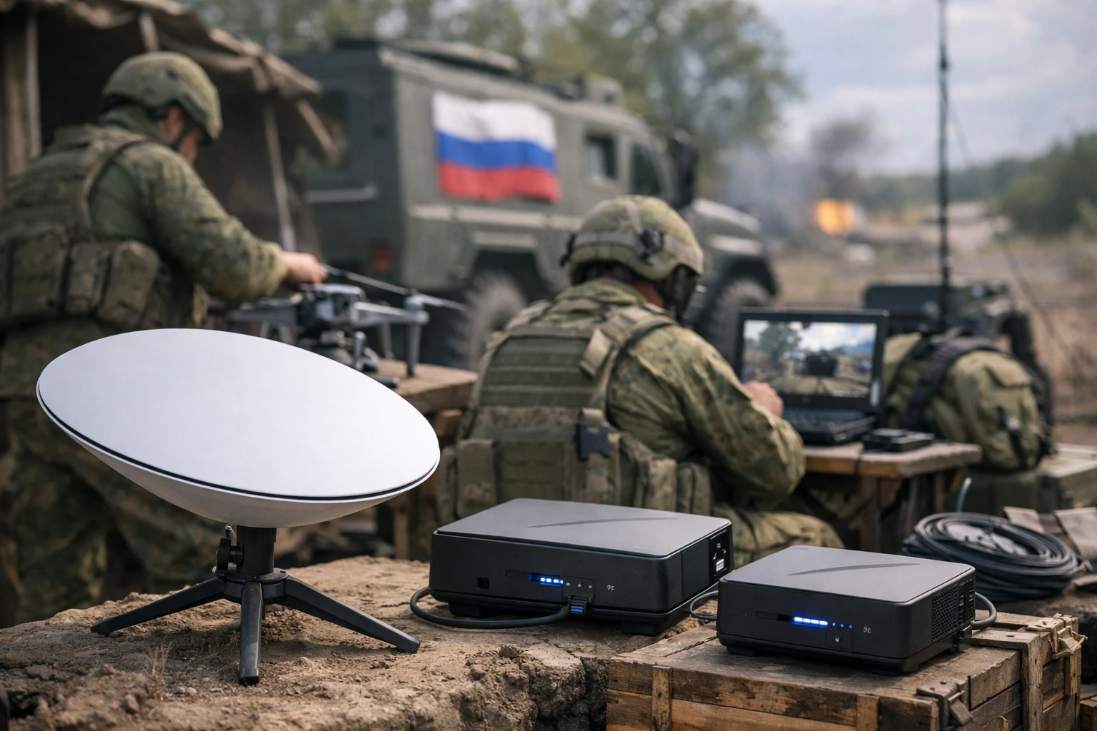 Россия получает Starlink в обход санкций
