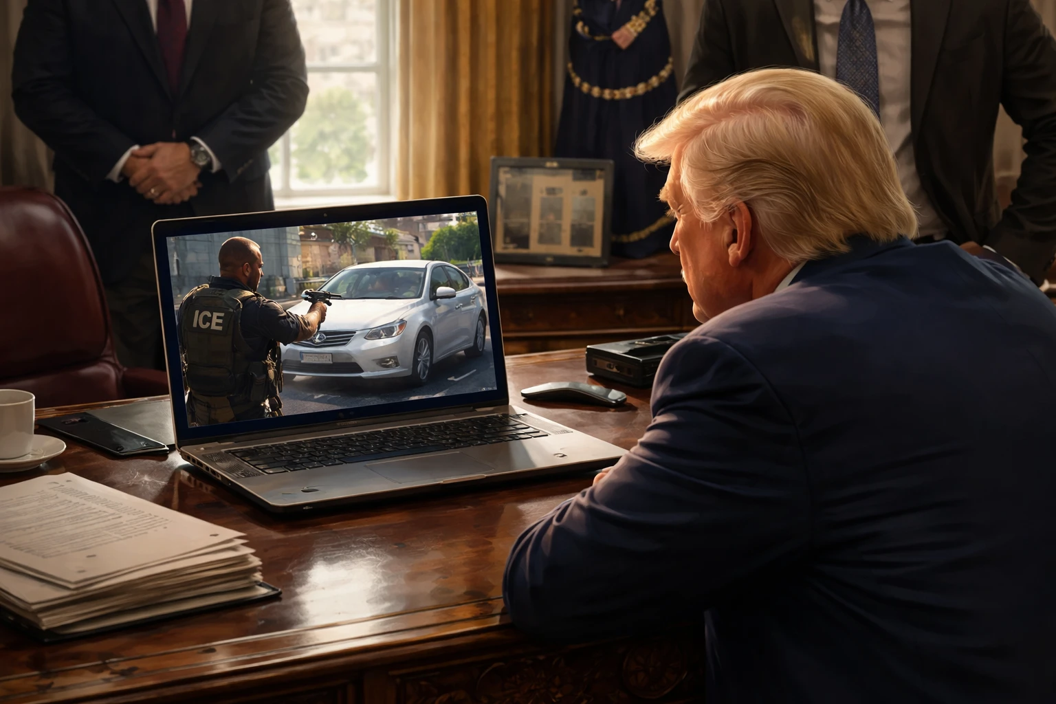 Трамп защищает действия агента ICE после смертельного выстрела в Миннеаполисе