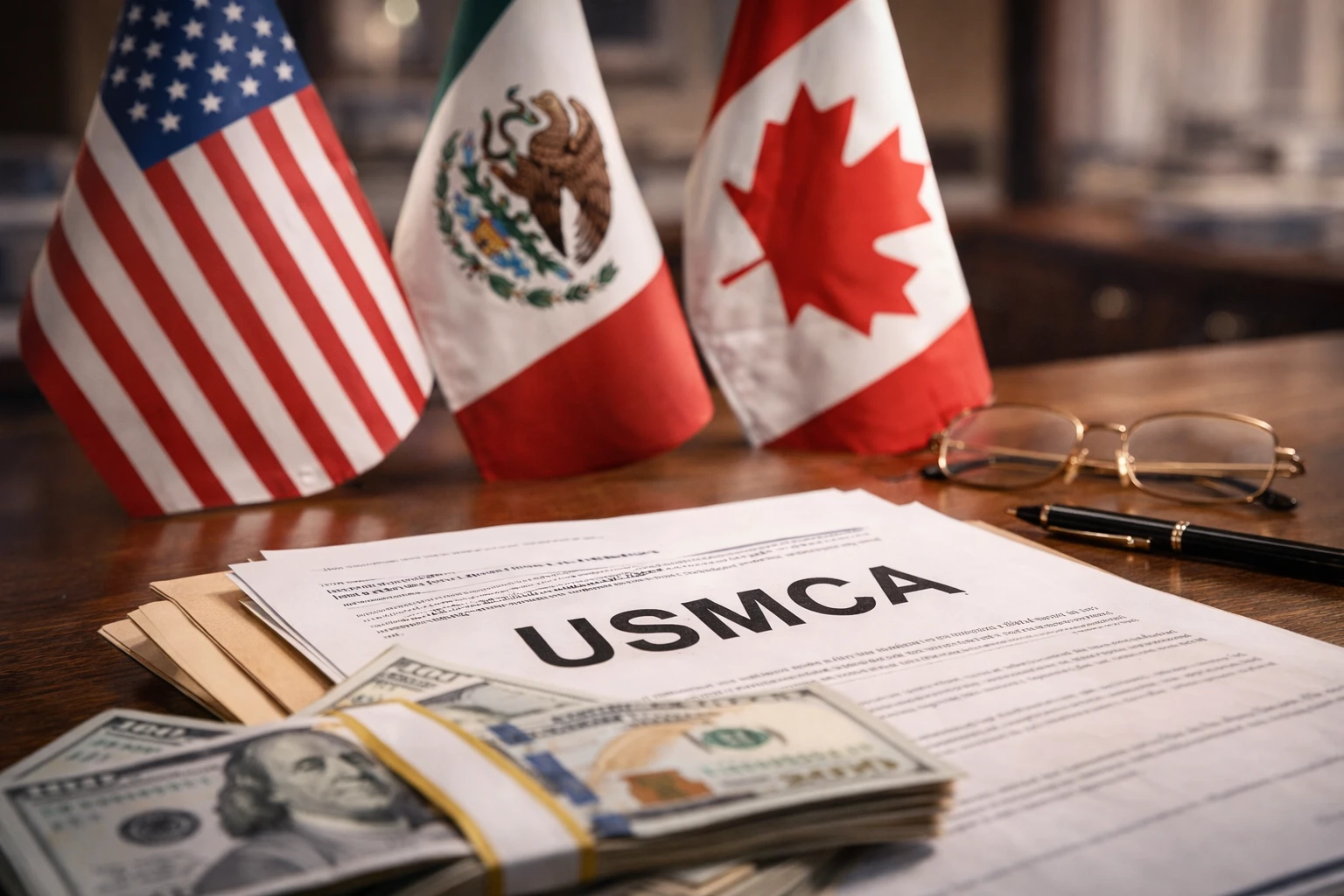 Трамп рассматривает выход США из USMCA - торгового соглашения, которое сам же заключил
