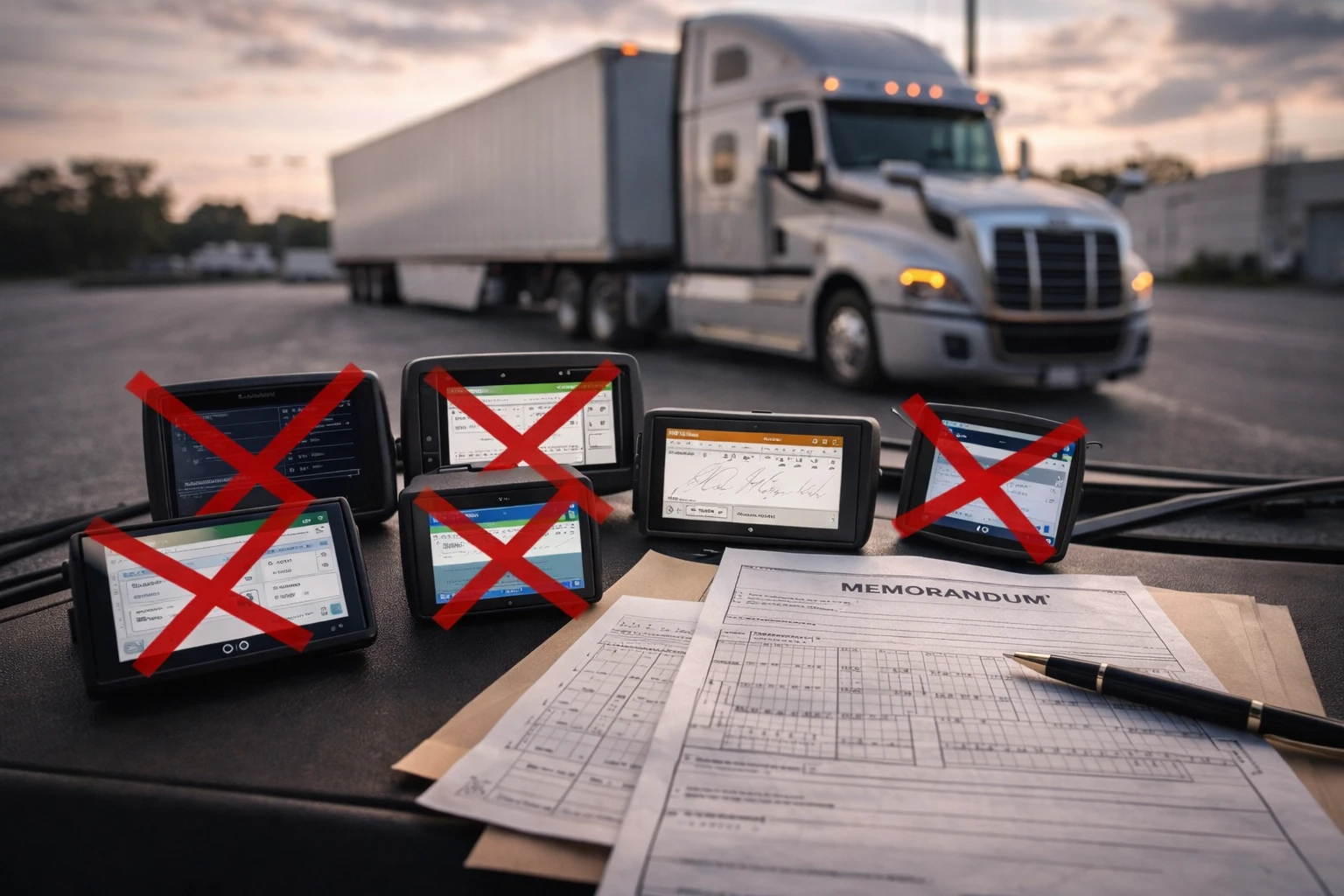 FMCSA отозвала девять электронных журналов