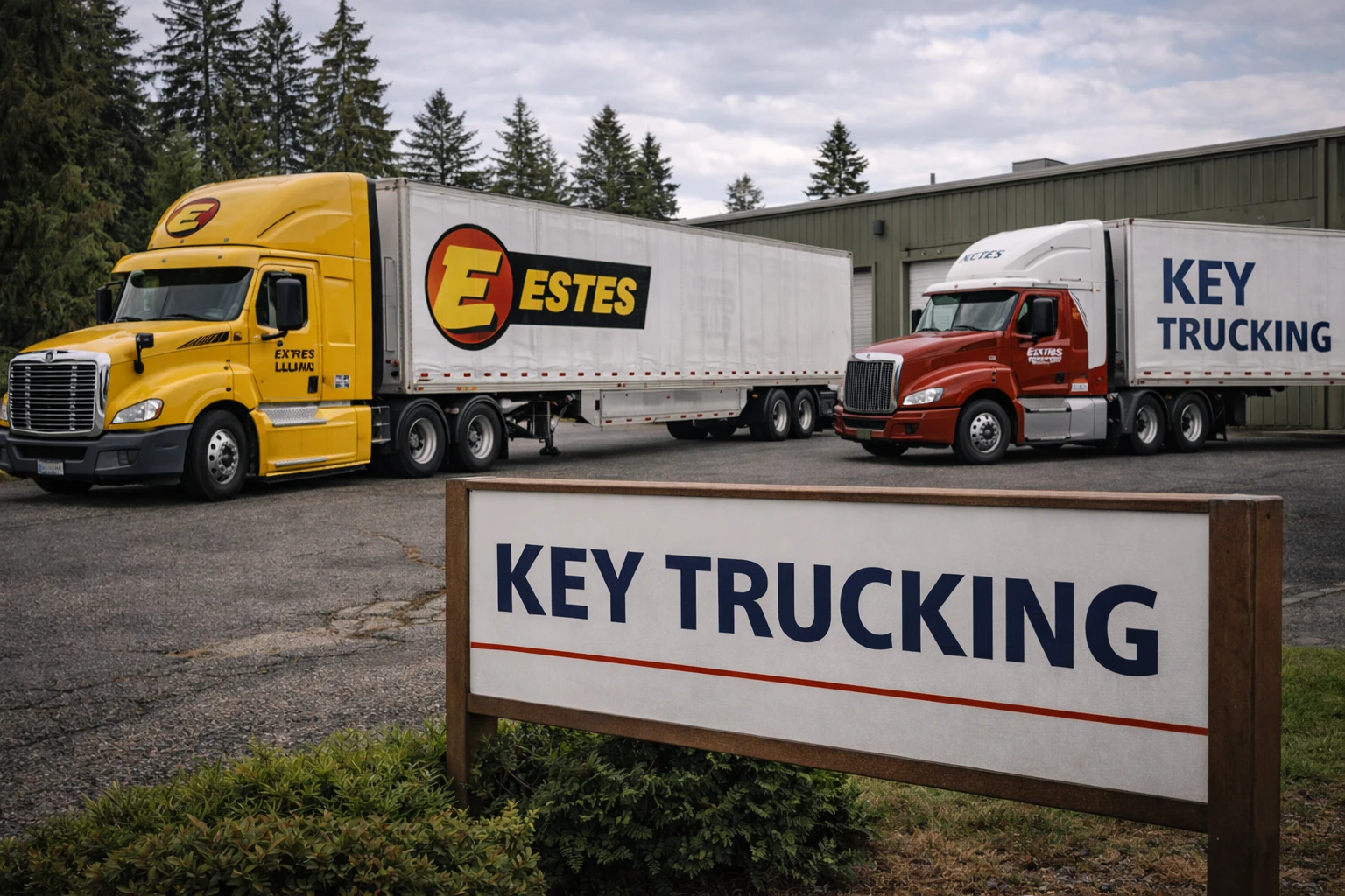 Estes расширяется на северо-запад, купив семейную компанию Key Trucking