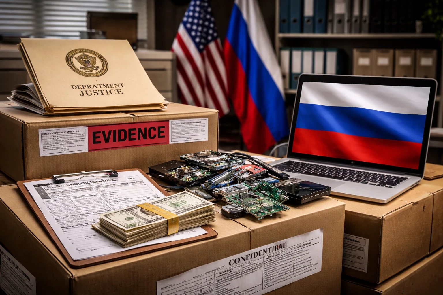 Владелец компании из Вирджинии приговорен за нелегальный экспорт товаров и технологий в Россию на миллионы долларов