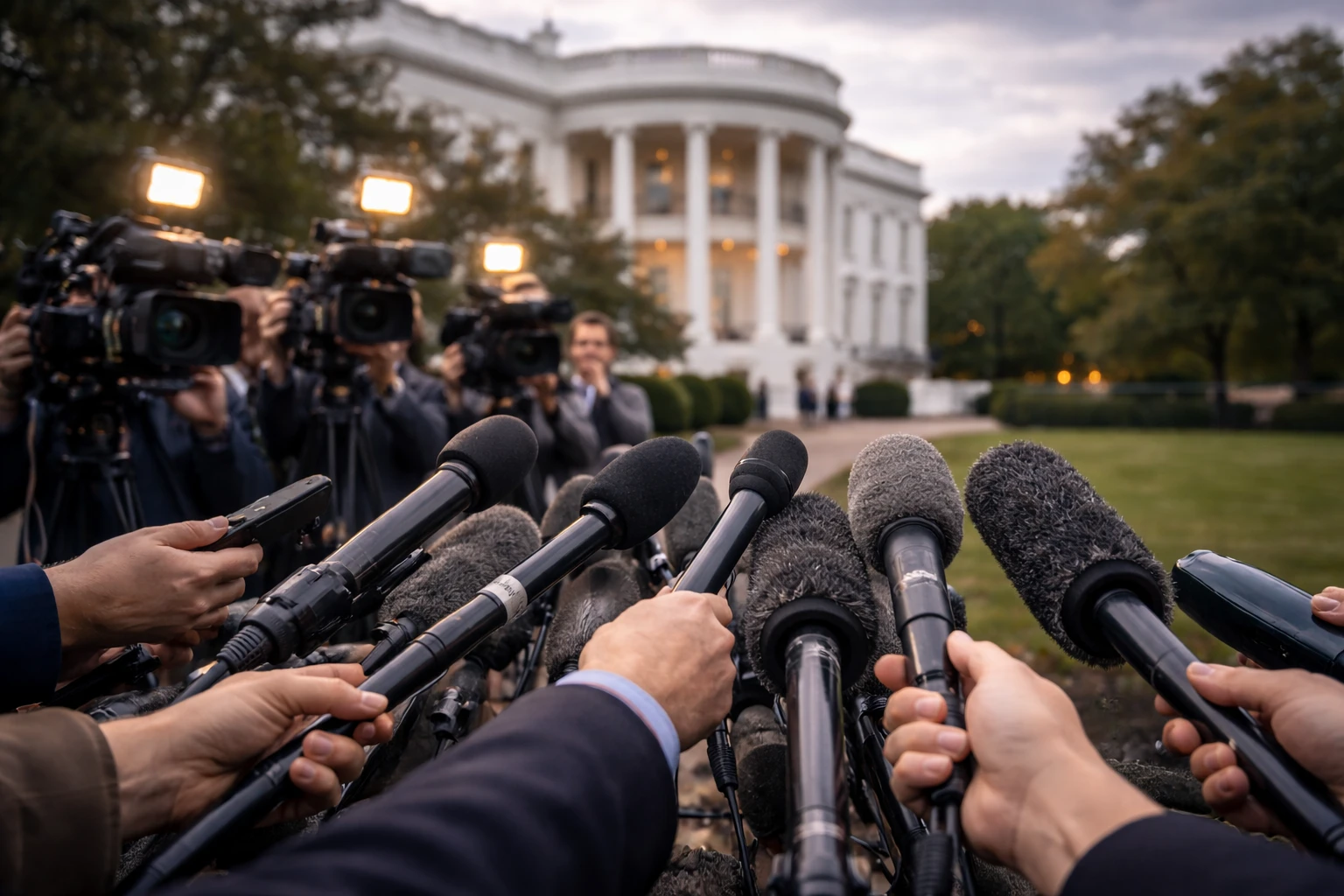 Трамп намного чаще общается с прессой, чем прошлые президенты