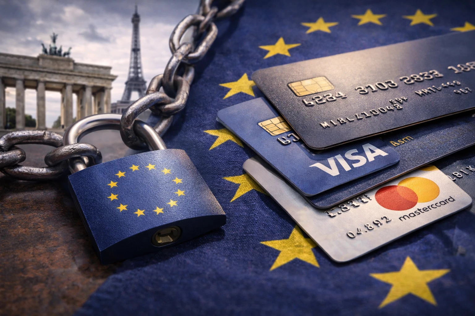 Европа срочно нуждается в альтернативах американских Visa и Mastercard