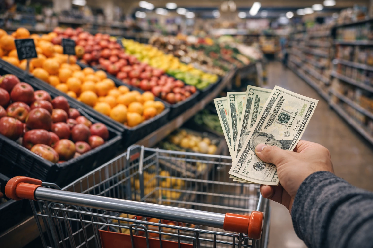 Инфляция в феврале осталась стабильной