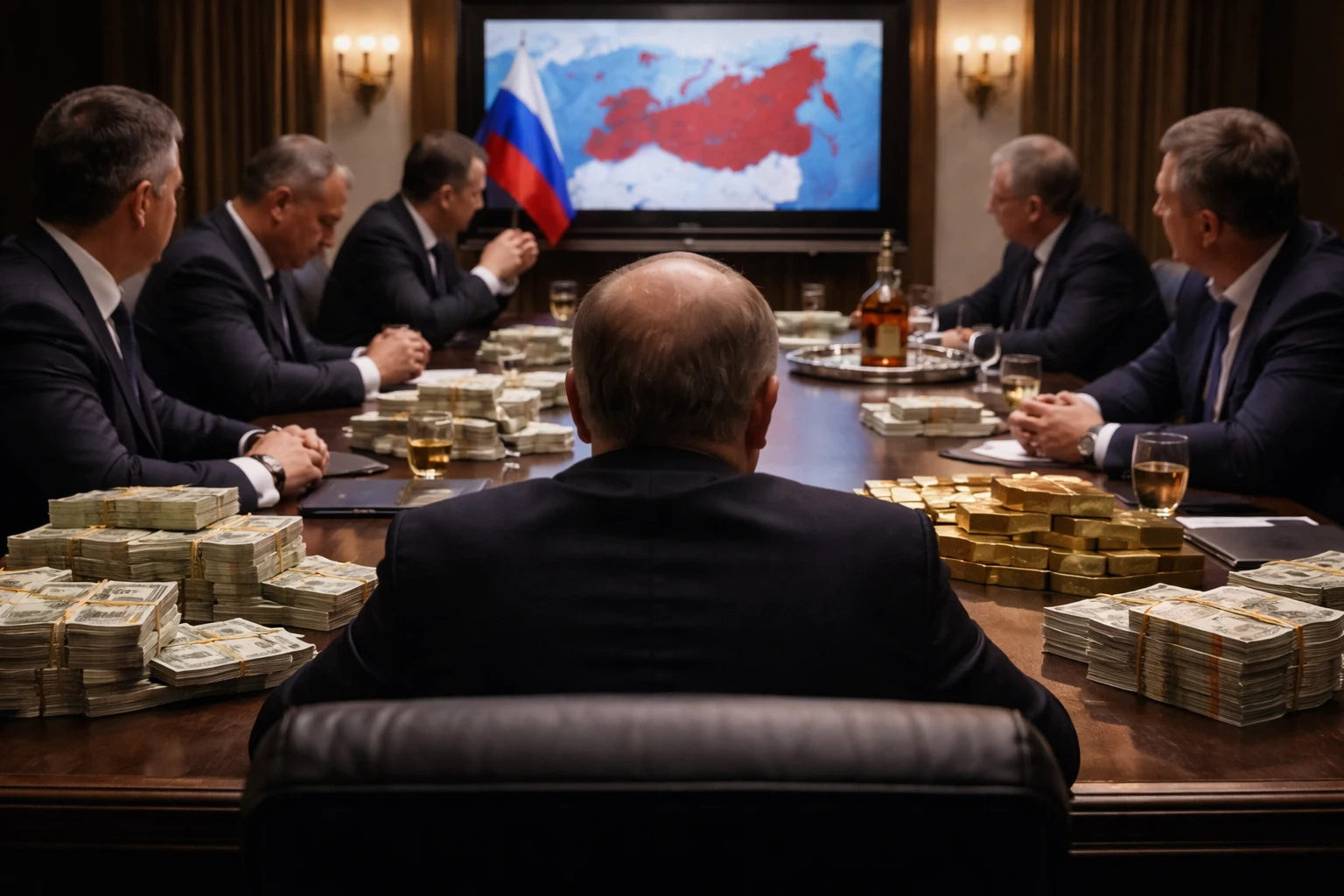 Путин попросил олигархов пожертвовать деньги на поддержку экономики России во время войны