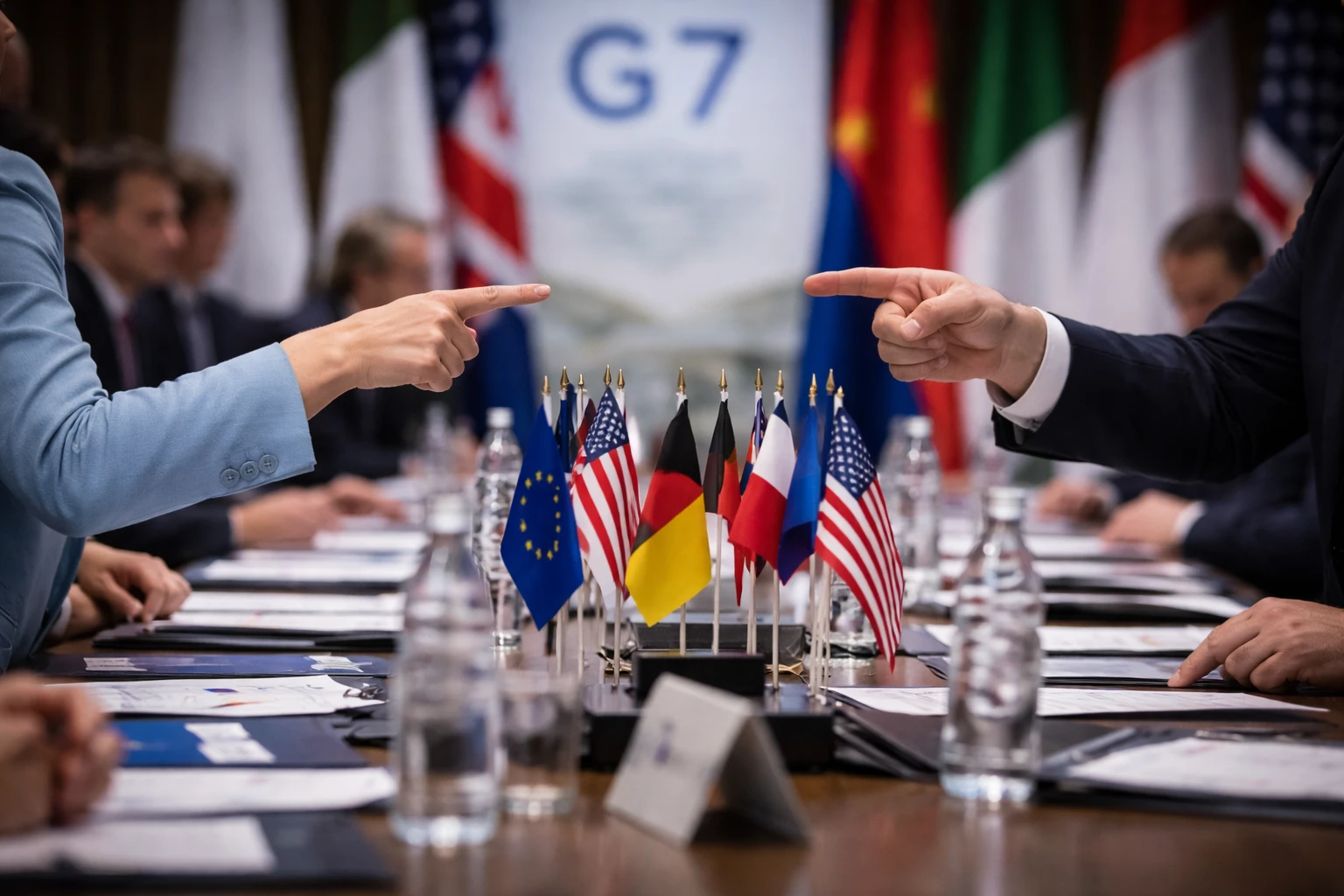 Кая Каллас и Марко Рубио устроили перепалку по Украине на встрече G7