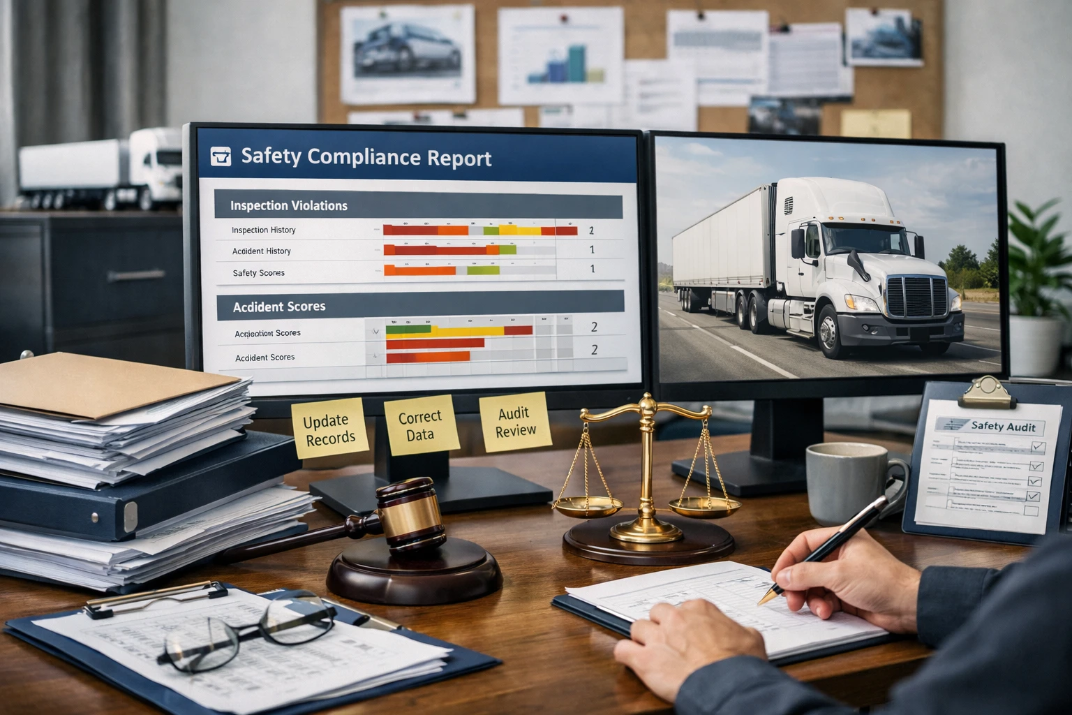 FMCSA обещает ускорить исправление данных о безопасности для дальнобойщиков