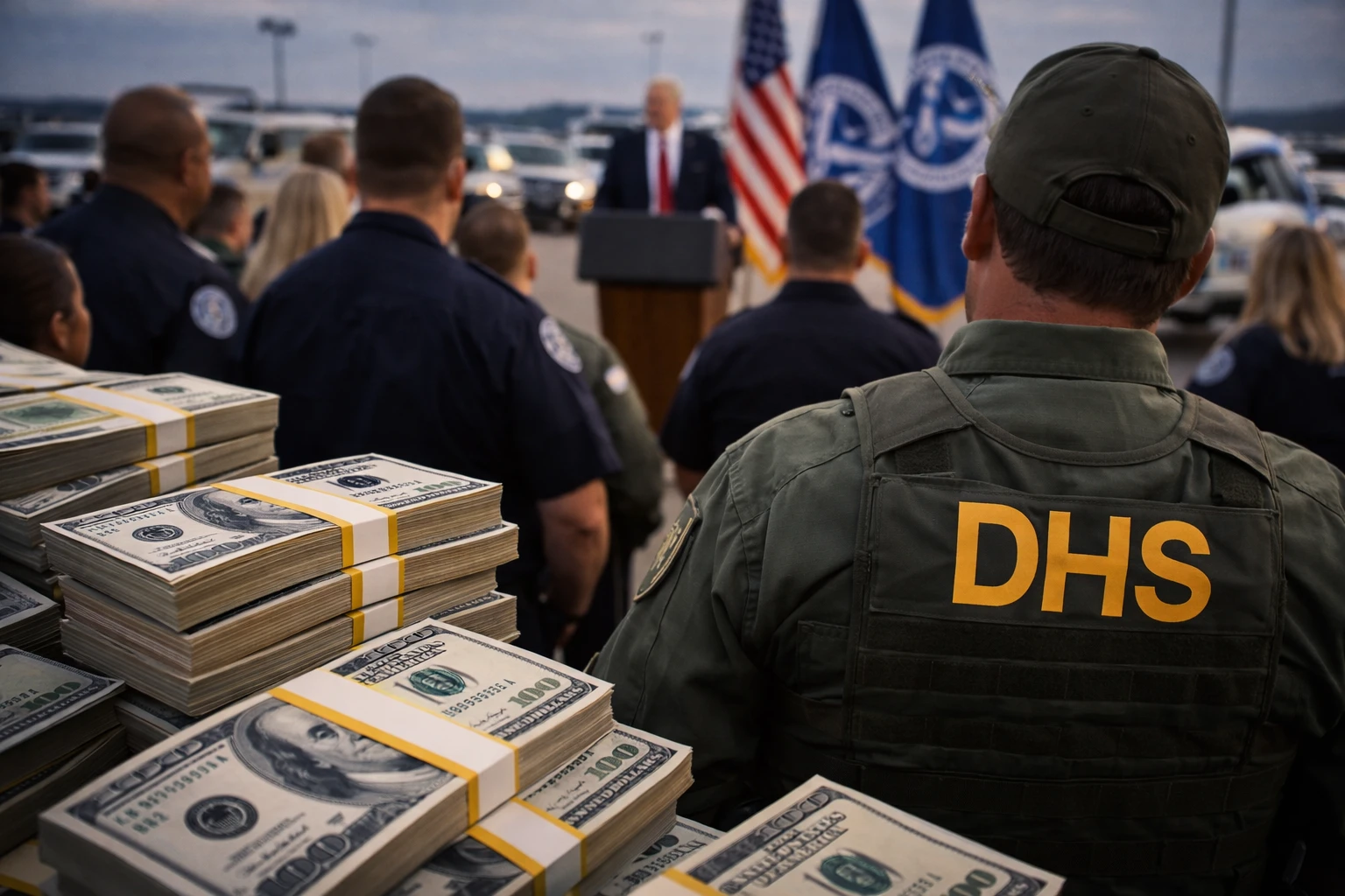 Трамп анонсировал выплаты для сотрудников DHS, которые не получали зарплату больше месяца