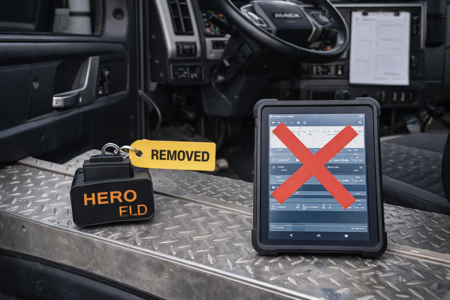 FMCSA исключила устройство HERO ELD из списка разрешенных электронных регистраторов