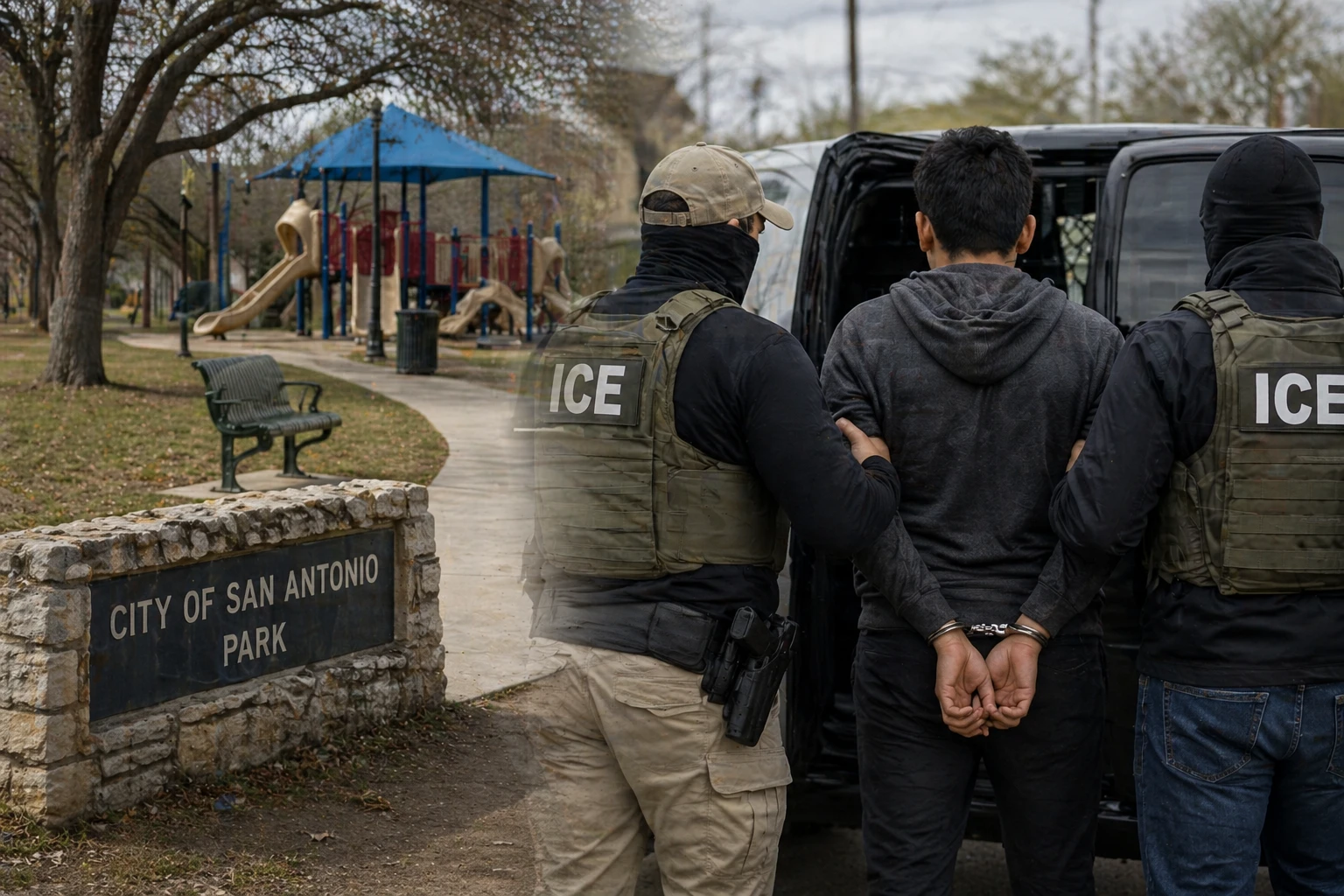 ICE потребовала передать мигранта из Индии после нападения на женщину и ребенка в Техасе