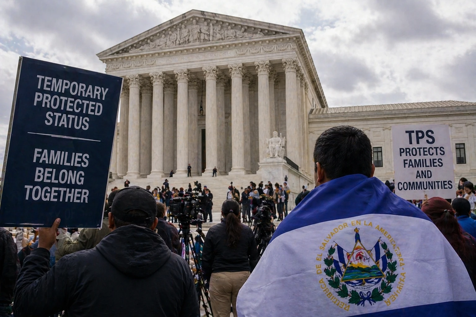 Верховный суд США рассматривает отмену TPS, затрагивающую сотни тысяч мигрантов