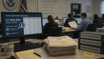 Адміністрація Трампа перевірила 67 млн виборців через бази DHS