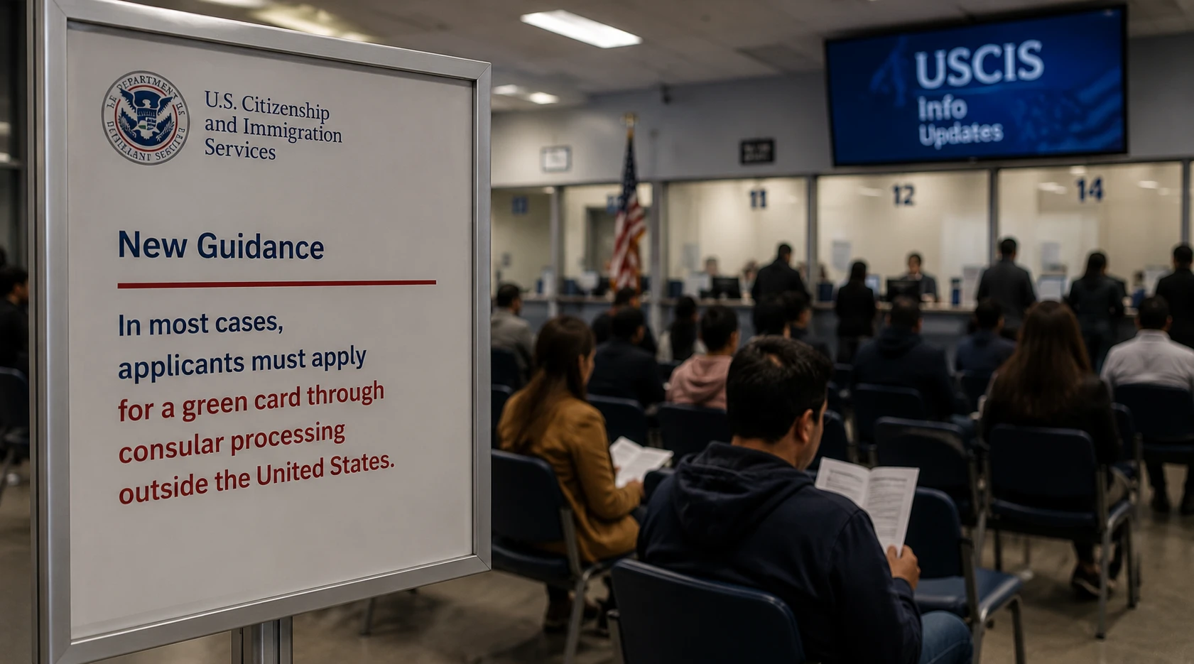 USCIS запретит оставаться в США мигрантам, которые ждут получения грин-карты
