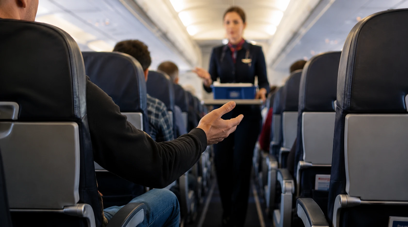 Delta отменит питание и напитки на коротких рейсах