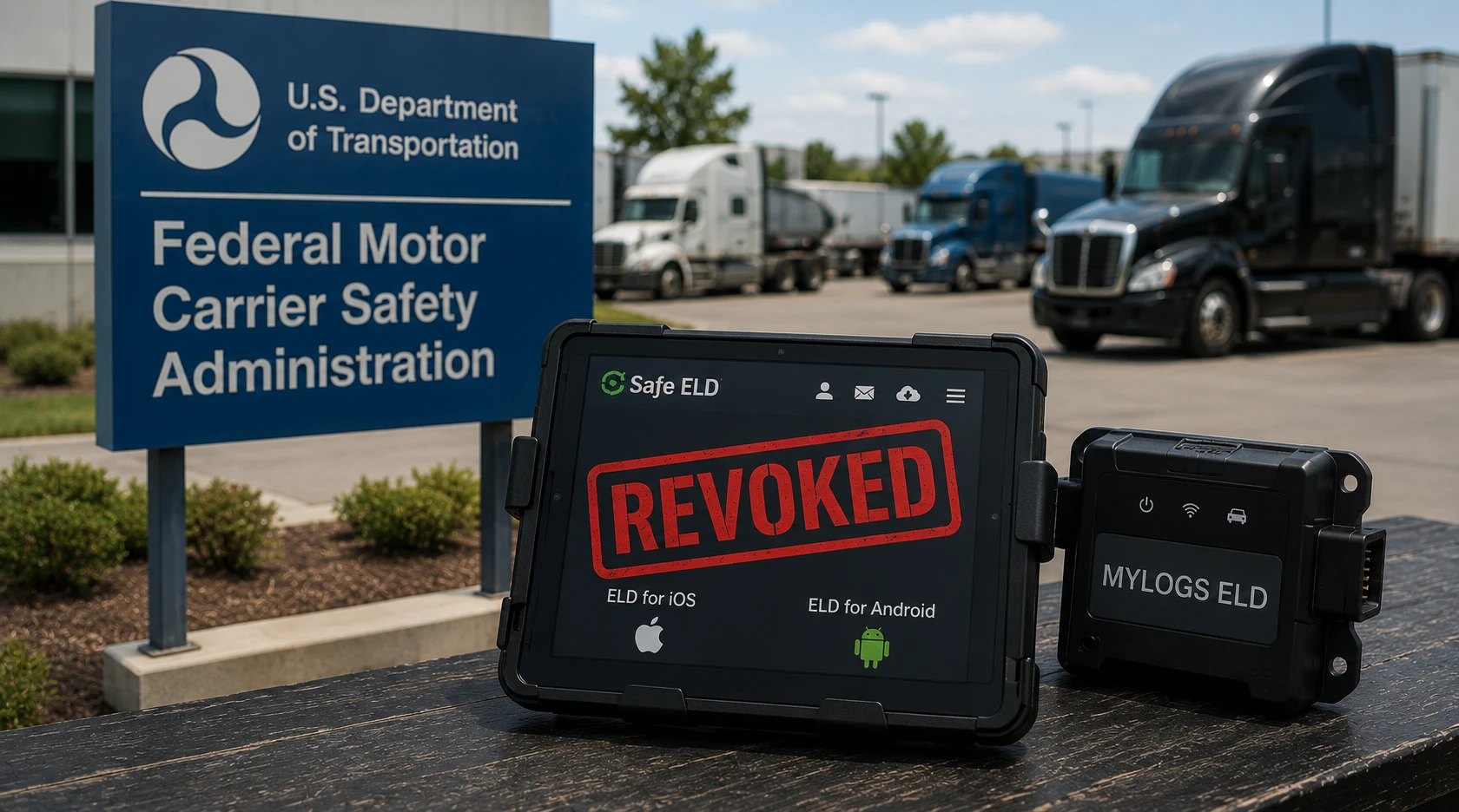 FMCSA отозвало еще три электронных журнала для грузовиков из-за несоответствия стандартам