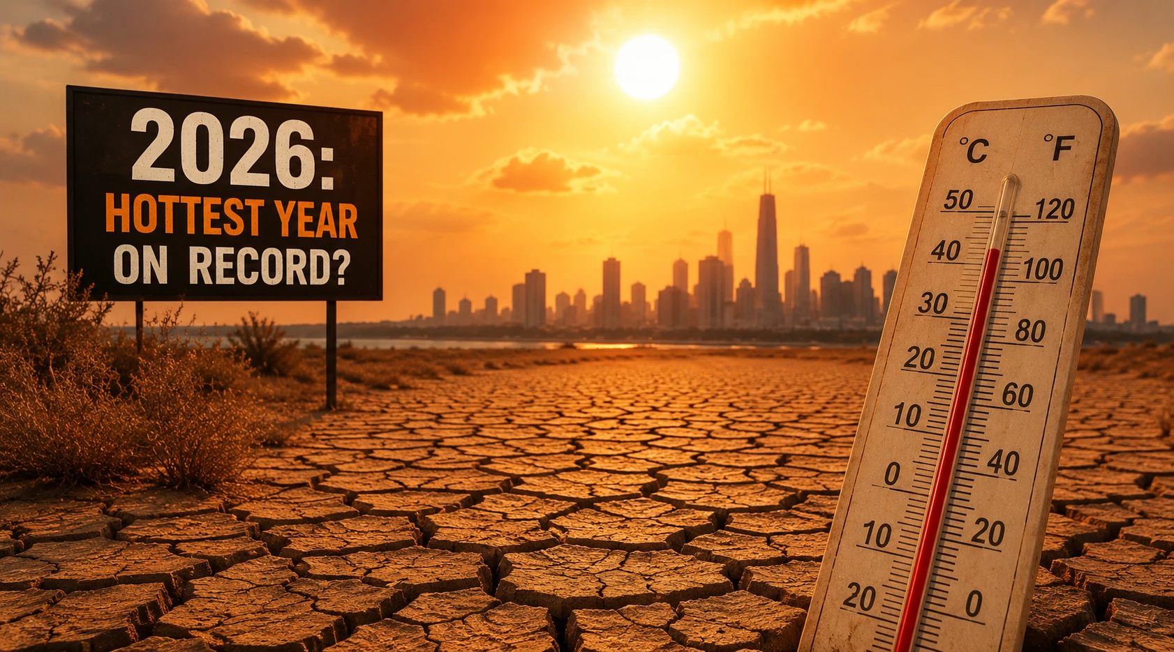 Ученые предупредили, что 2026 год может стать самым жарким в истории