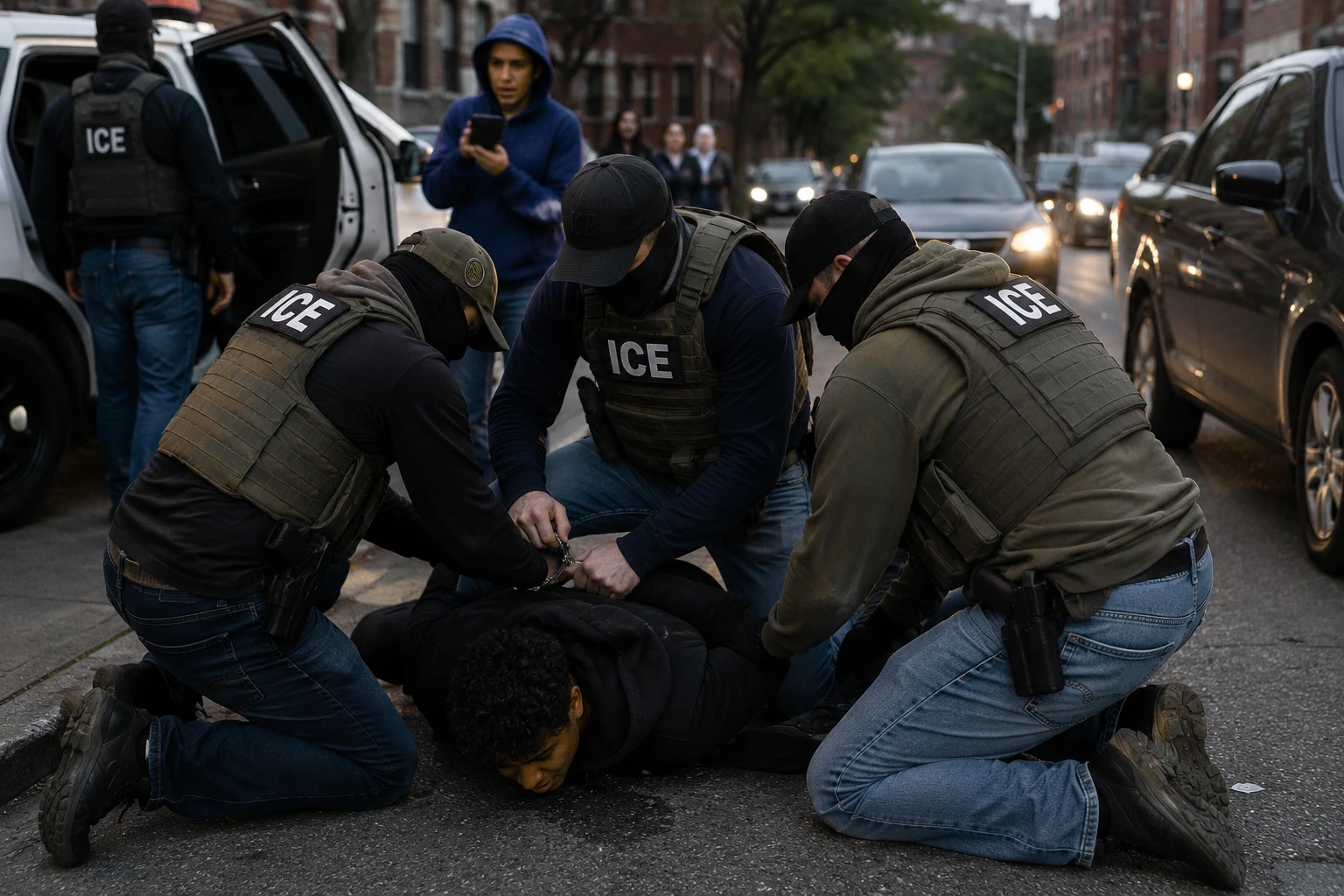Агенты ICE ошибочно задержали и избили жителя Bronx