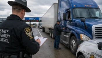 Огайо предупреждает 5 тысяч водителей грузовиков о возможной потере лицензий