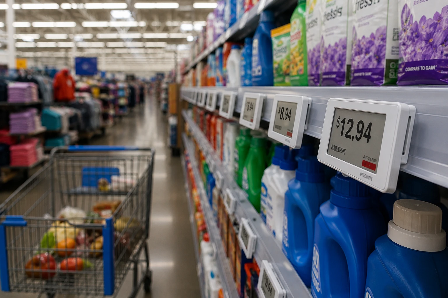 Walmart установит электронные ценники во всех магазинах США, несмотря на опасения политиков