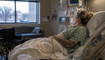 Жительница Небраски легла спать здоровой, а утром проснулась парализованной