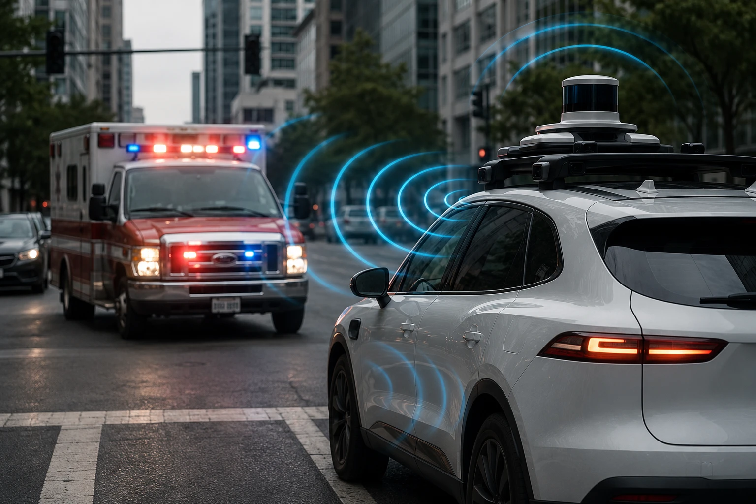 NHTSA потребовало от разработчиков беспилотников устранить помехи для экстренных служб