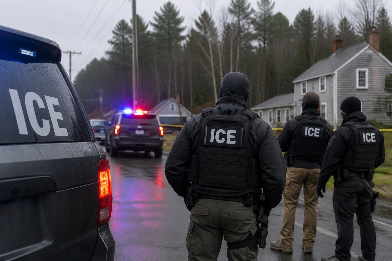 ICE застрелила гражданина Колумбии в штате Мэн во время операции по задержанию мигрантов