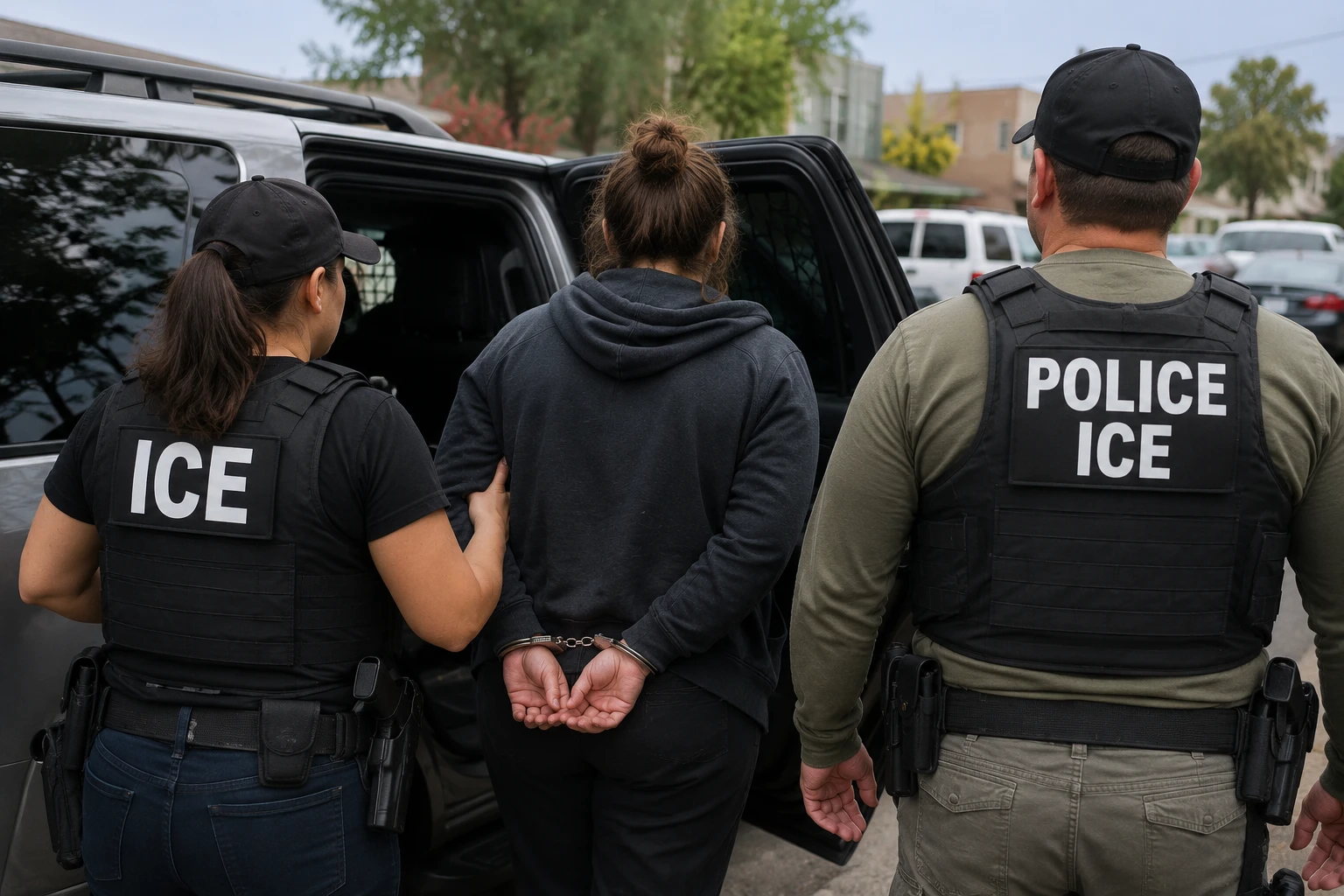 ICE задержала канадку, обвиняемую в нападении на девушку с символикой Трампа