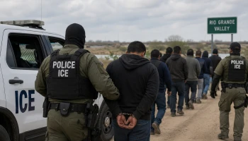 ICE установила рекорд по числу задержаний мигрантов в долине Рио-Гранде