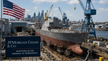 JPMorgan вложит $24 млн в “арсенал демократии”