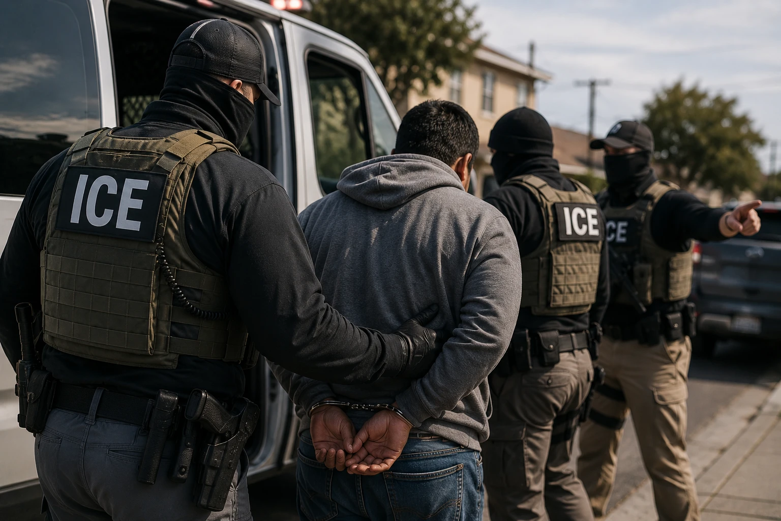 Почти треть операций ICE сопровождалась применением силы или угрозами
