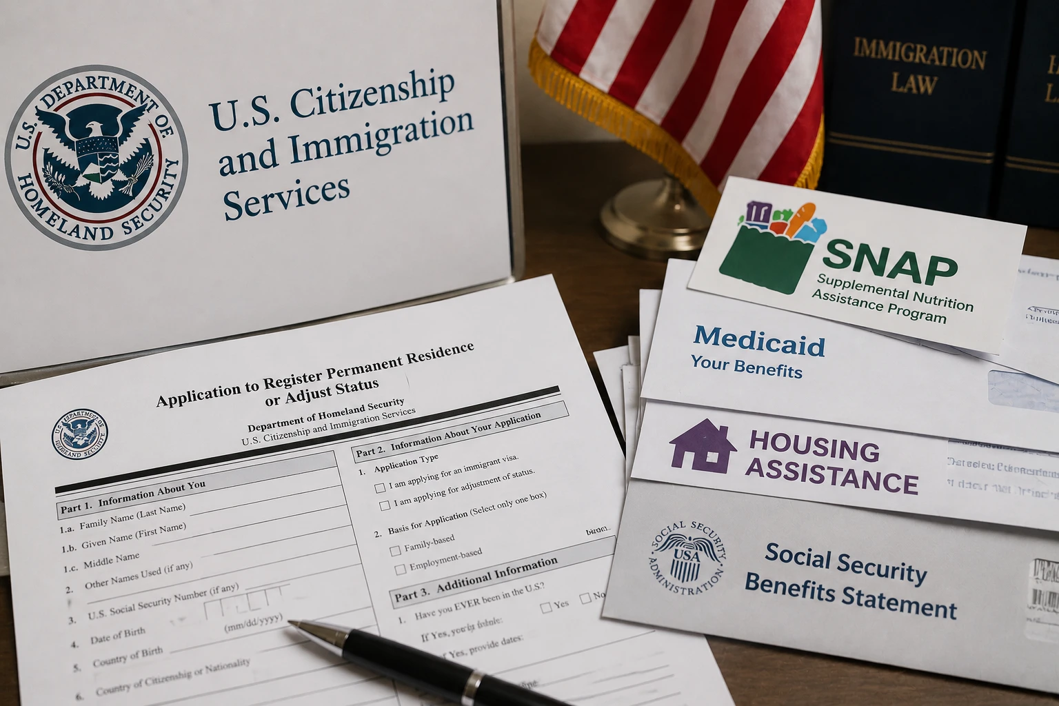 USCIS начнет учитывать любые социальные льготы при рассмотрении заявлений на грин-карту