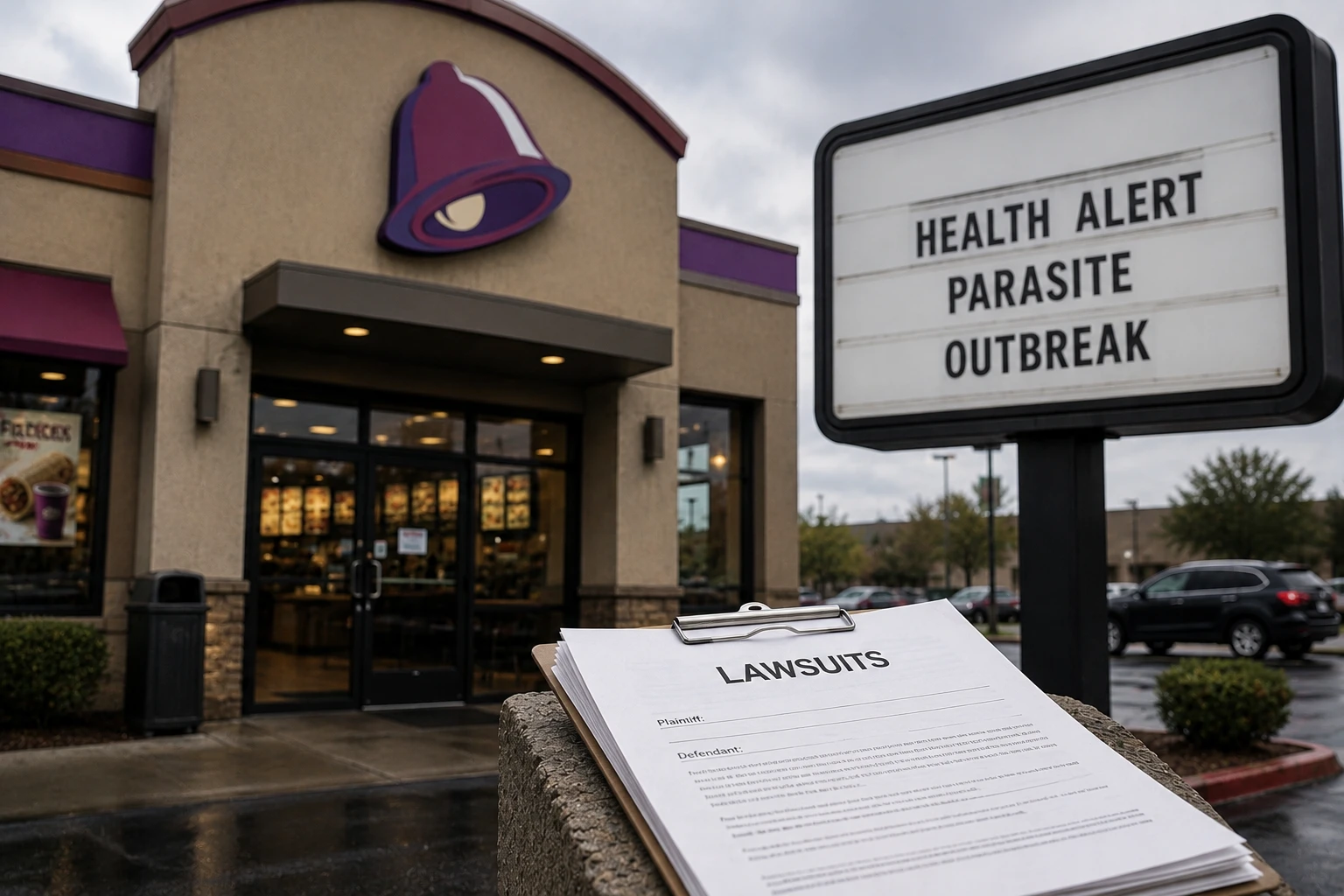 Taco Bell столкнулась с волной исков из-за вспышки кишечного паразита