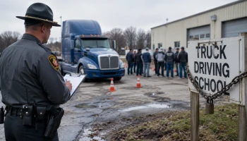 Пенсильвания ужесточила наказание для нелицензированных школ подготовки дальнобойщиков