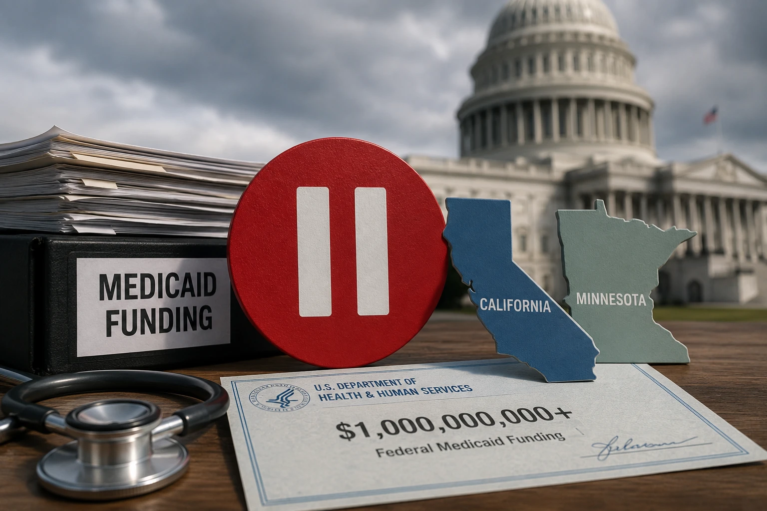 Администрация Трампа приостановила выделение более $1 млрд Medicaid Калифорнии и Миннесоте