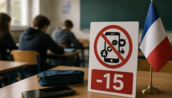 Франция первой в Евросоюзе запретила детям младше 15 лет пользоваться социальными сетями