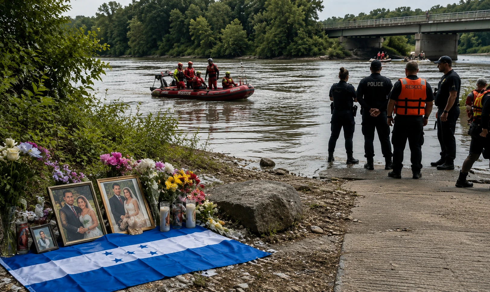 Две супружеские пары из Гондураса погибли, спасая тонущего мужчину в Огайо