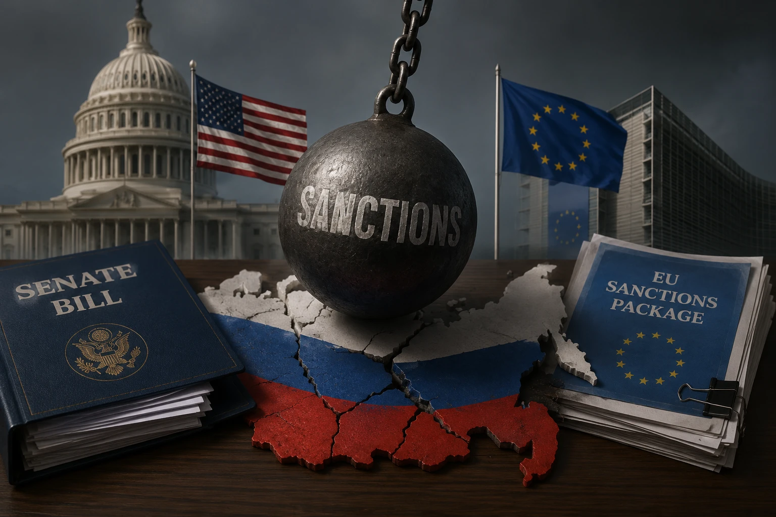 Сенат США и ЕС одновременно готовят масштабное ужесточение санкций против России