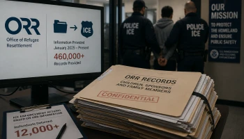 ORR передало ICE более 460 тыс. сведений о детях-мигрантах и их семьях
