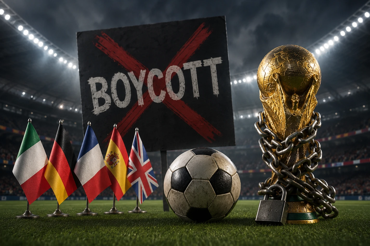 UEFA поддержал бойкот чемпионата мира из-за плана FIFA привлечь частный капитал