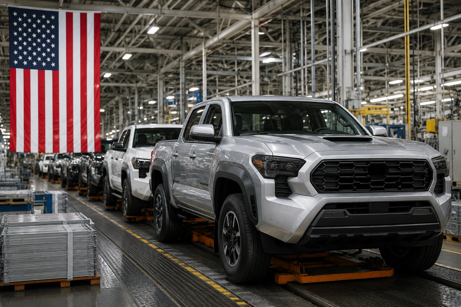 Toyota перенесет в Техас производство большинства пикапов Tacoma