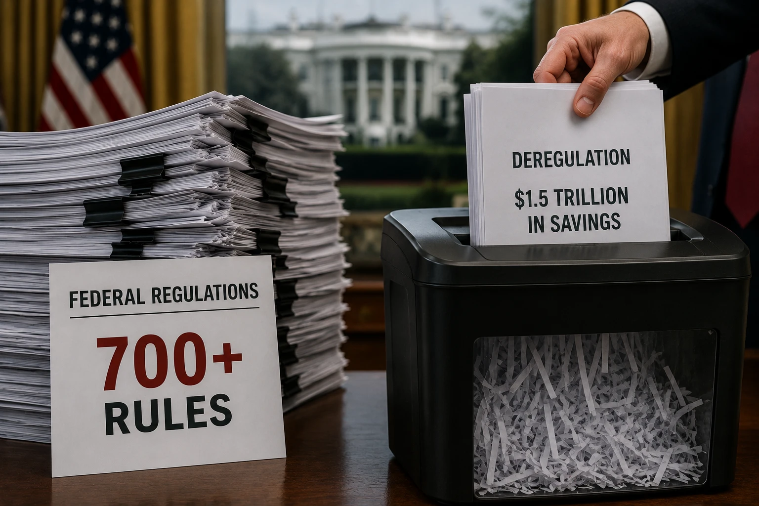 Администрация Трампа планирует отменить более 700 федеральных правил ради экономии $1,5 трлн