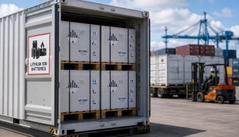 Maersk запустила в Северной Америке отдельный сервис для перевозки литий-ионных батарей
