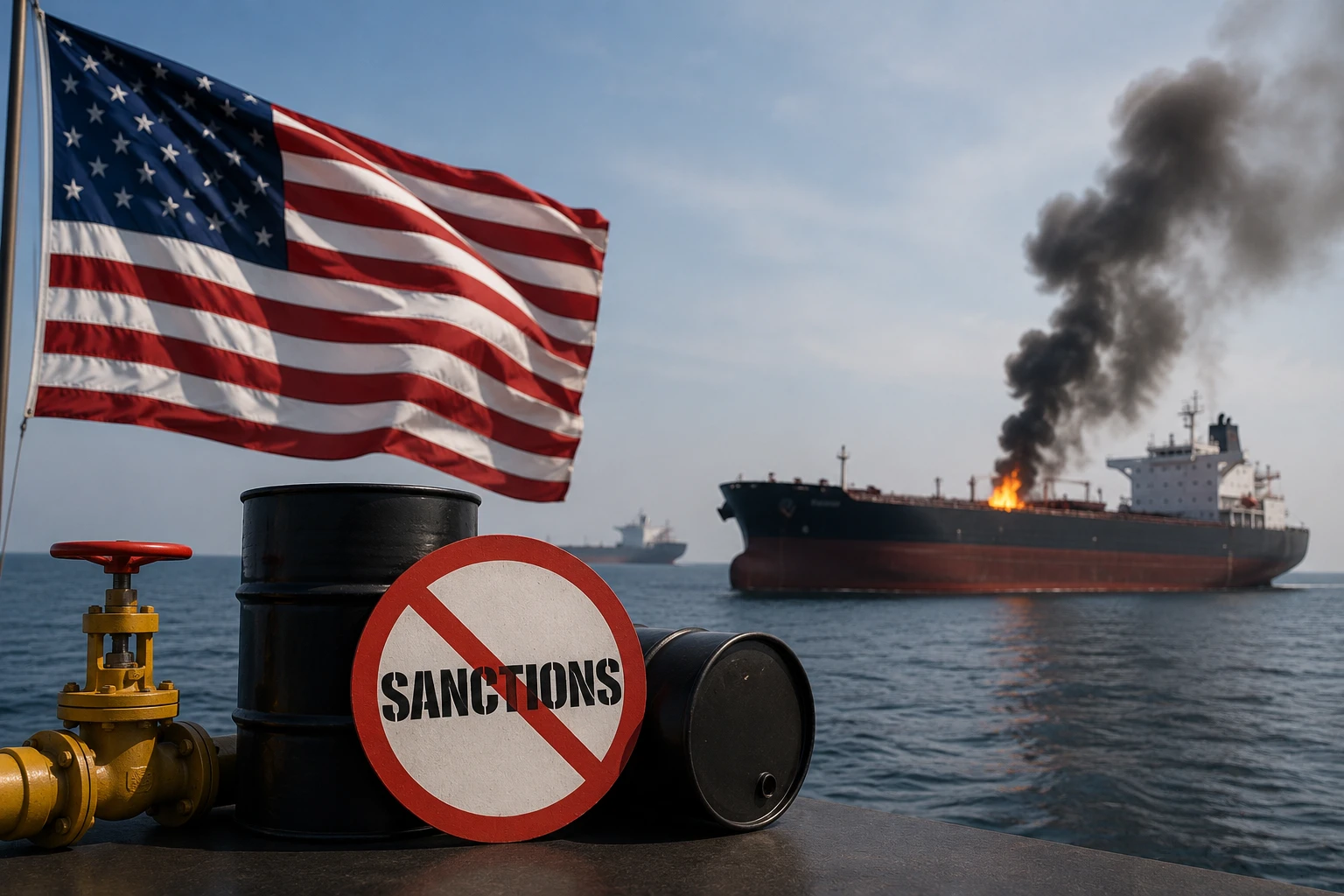 США отменяют послабления нефтяных санкций против Ирана после атак на танкеры