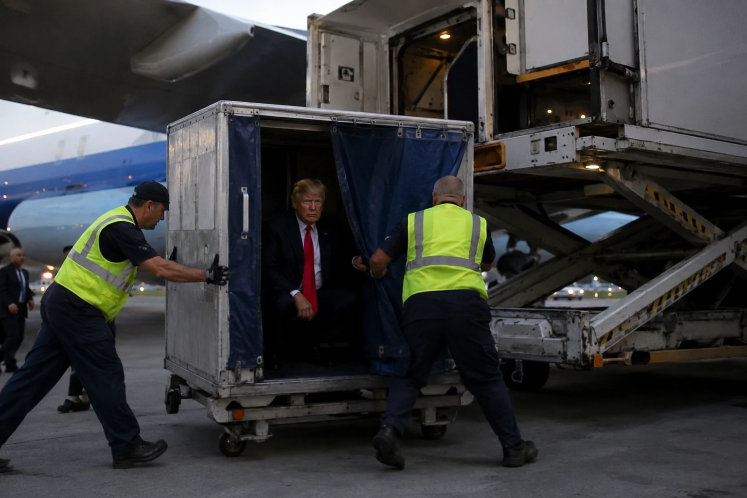 Из-за угрозы теракта Трампа вывезли с саммита НАТО в Турции в тележке с едой